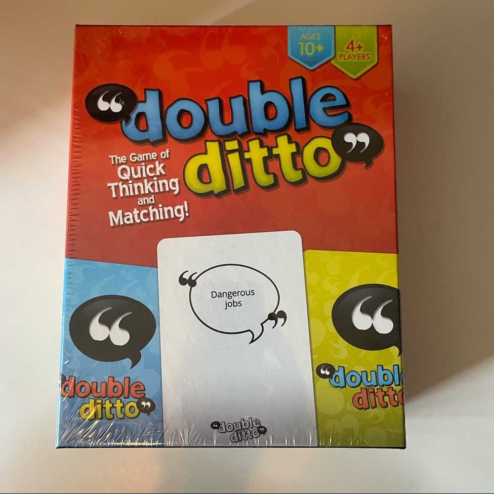 Double Ditto Card Game